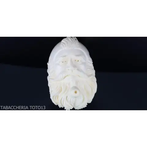 Pipa de espuma de mar esculpida, otomana para fumar - Pipas de Tabaco