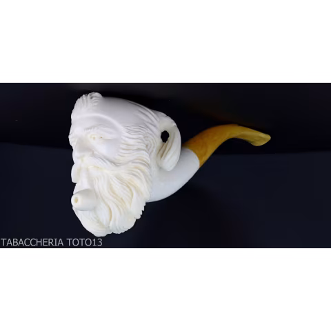 Geformte Seeschaumpfeife, Räucherhocker-Meerschaumpfeifen