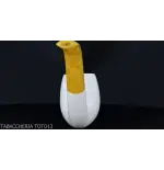 Pipa de tabaco curvado en espuma de mar doblada de billar - Pipas de Tabaco