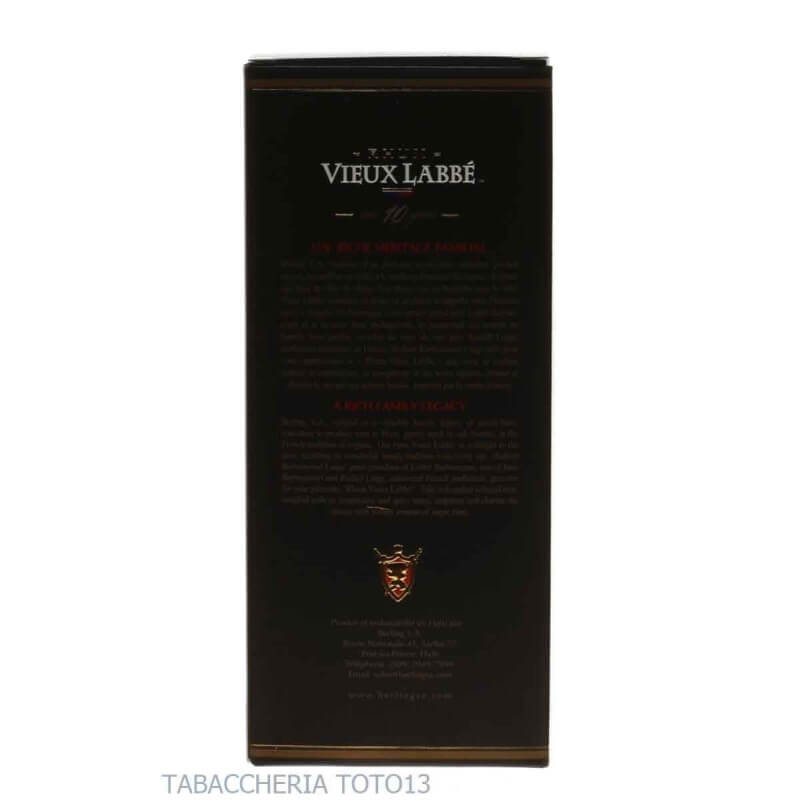 Berling Haiti rum Vieux Labbè10 years old Vol.43% Cl.70 - Société du Rhum Barbancourt, D. Gardère & Cie