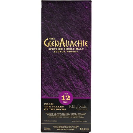 GlenAllachie 12 Y.o. single malt whisky Vol.46% Cl.70 Glenallachie Distillers Whisky Whisky