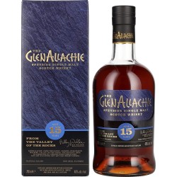 GlenAllachie 15 Y.o. single malt whisky Vol.46% Cl.70 Glenallachie Distillers Whisky