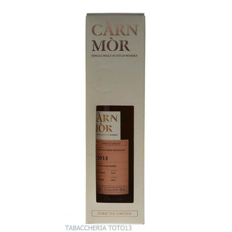 Càrn Mòr Glentauchers 6 Y.O. Distilled 2014 Vol.47,5% Cl.70 - Càrn Mòr the Morrison select whiskies