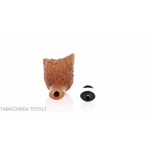 Gheppo pipa billiard cutty acabado de brezo rústico-Gheppo Italian Pipes