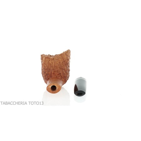Gheppo billard cutty pipe finition bruyère rustique - Pipe Pour le Tabac - Racine naturelle