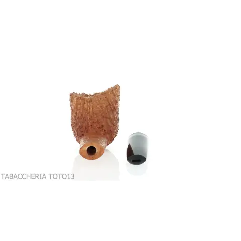 Gheppo pipe billiard cutty rustic briar finish - Tobacco Pipes - Natural root