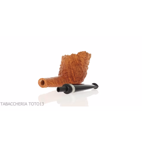 Gheppo pipa billiard cutty acabado de brezo rústico-Gheppo Italian Pipes