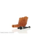 Gheppo pipa billiard cutty acabado de brezo rústico-Gheppo Italian Pipes