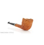 Gheppo billard cutty pipe finition bruyère rustique - Pipe Pour le Tabac - Racine naturelle