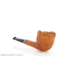 Gheppo pipe billiard cutty rustic briar finish - Tobacco Pipes - Natural root