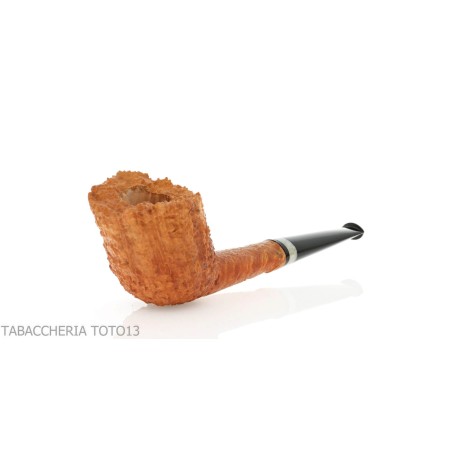 Gheppo billard cutty pipe finition bruyère rustique - Pipe Pour le Tabac - Racine naturelle