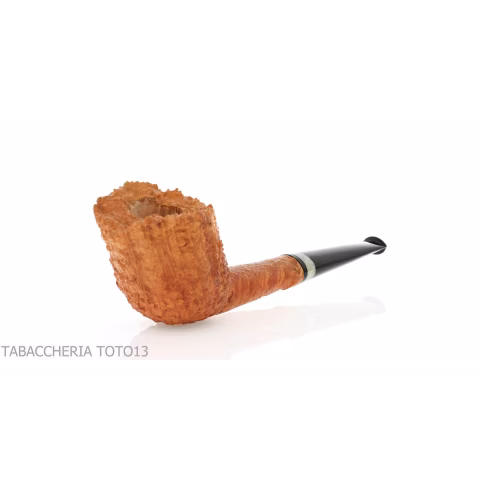 Gheppo pipa billiard cutty acabado de brezo rústico-Gheppo Italian Pipes