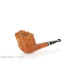 Gheppo billard cutty pipe finition bruyère rustique - Pipe Pour le Tabac - Racine naturelle