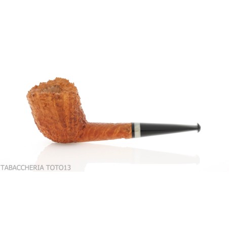 Gheppo billard cutty pipe finition bruyère rustique - Pipe Pour le Tabac - Racine naturelle