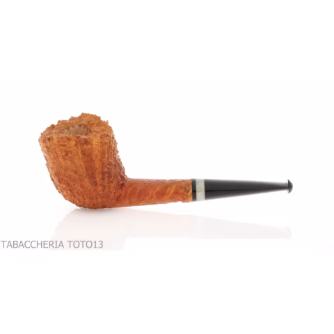 Gheppo pipa billiard cutty acabado de brezo rústico-Gheppo Italian Pipes