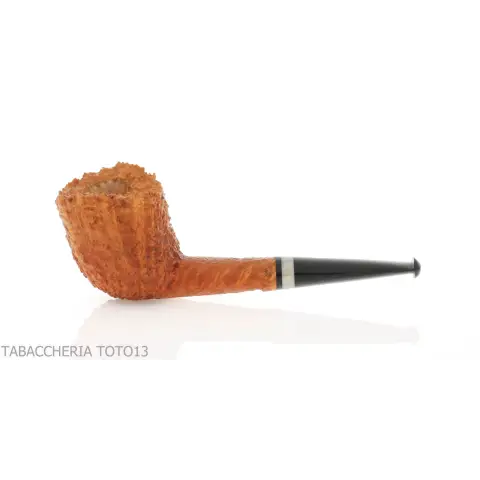 Gheppo pipe billiard cutty rustic briar finish - Tobacco Pipes - Natural root