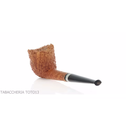 Gheppo pipa billiard cutty acabado de brezo rústico-Gheppo Italian Pipes