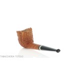 Gheppo pipa billiard cutty acabado de brezo rústico-Gheppo Italian Pipes