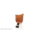 Gheppo billard cutty pipe finition bruyère rustique - Pipe Pour le Tabac - Racine naturelle
