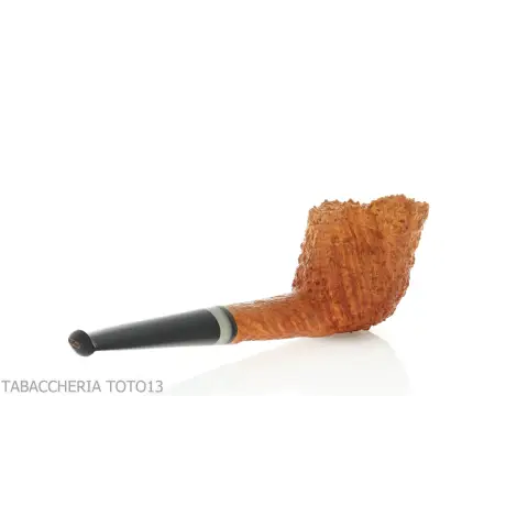 Gheppo pipe billiard cutty rustic briar finish - Tobacco Pipes - Natural root