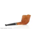 Gheppo pipe billiard cutty rustic briar finish - Tobacco Pipes - Natural root