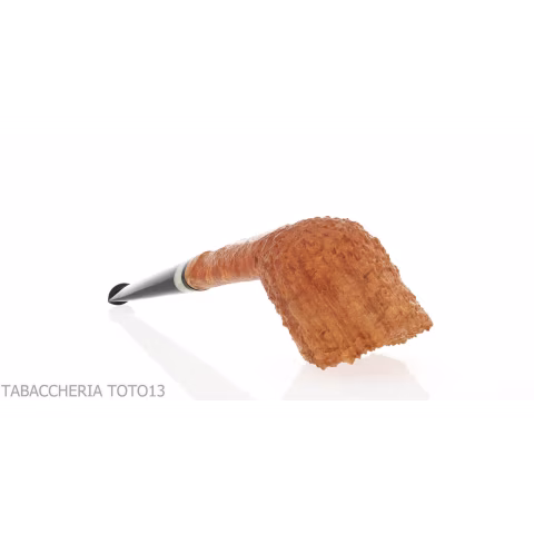 Gheppo pipa billiard cutty acabado de brezo rústico-Gheppo Italian Pipes