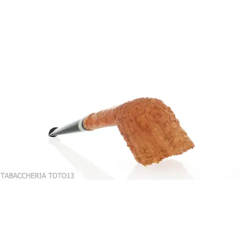 Gheppo pipe billiard cutty rustic briar finish - Tobacco Pipes - Natural root