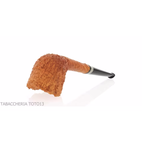 Gheppo pipa billiard cutty acabado de brezo rústico-Gheppo Italian Pipes