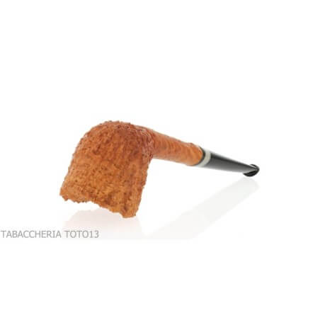 Gheppo pipe billiard cutty rustic briar finish - Gheppo Italian Pipes