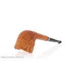 Gheppo billard cutty pipe finition bruyère rustique - Pipe Pour le Tabac - Racine naturelle