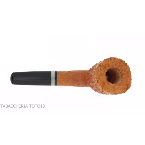 Gheppo pipa billiard cutty acabado de brezo rústico-Gheppo Italian Pipes