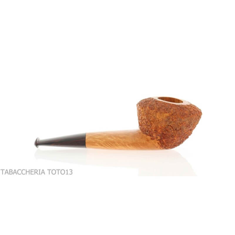 Pipa Gheppo forma ukelele acabado brezo rústico - Gheppo Italian Pipes Pipa Gheppo forma ukelele acabado brezo rústico - Gheppo Italian Pipes