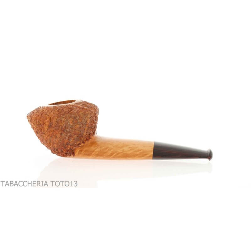 Pipa Gheppo forma ukelele acabado brezo rústico - Gheppo Italian Pipes