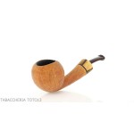 Pipa Gheppo semicurva en forma de Apple con acabado de brezo arenado - Pipas de Tabaco