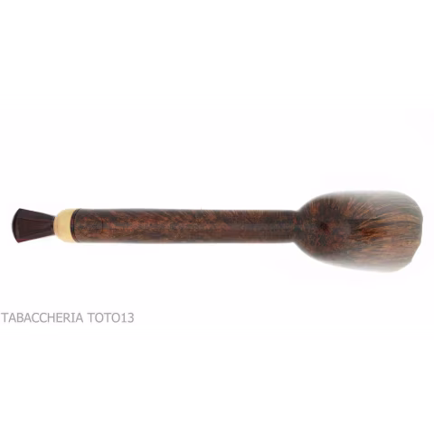 Gheppo pipe shape dublin dark briar finish - Tobacco Pipes - Natural root