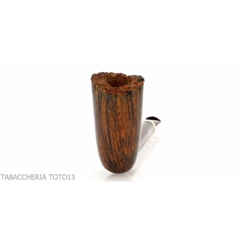 Gheppo pipe shape dublin dark briar finish - Tobacco Pipes - Natural root