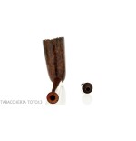 Gheppo pipe shape dublin dark briar finish - Tobacco Pipes - Natural root