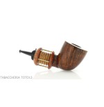 Pipa Gheppo Punk Gear, forma de corte de billar, acabado de brezo natural - Pipas de Tabaco