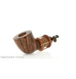 Pipa Gheppo Punk Gear, forma de corte de billar, acabado de brezo natural - Pipas de Tabaco