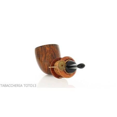 Pipa Gheppo Punk Gear, forma de corte de billar, acabado de brezo natural - Pipas de Tabaco