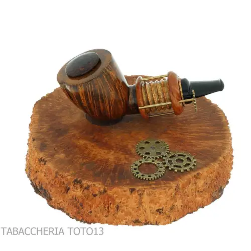 Gheppo Punk Gear forma billiard cutty finitura radica naturale - Pipe