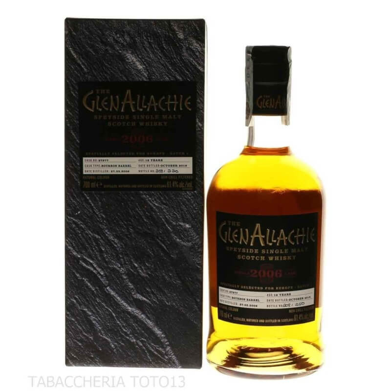 GlenAllachie 12 Y.o. single Bourbon Barrel Vol.61,4% Cl.70