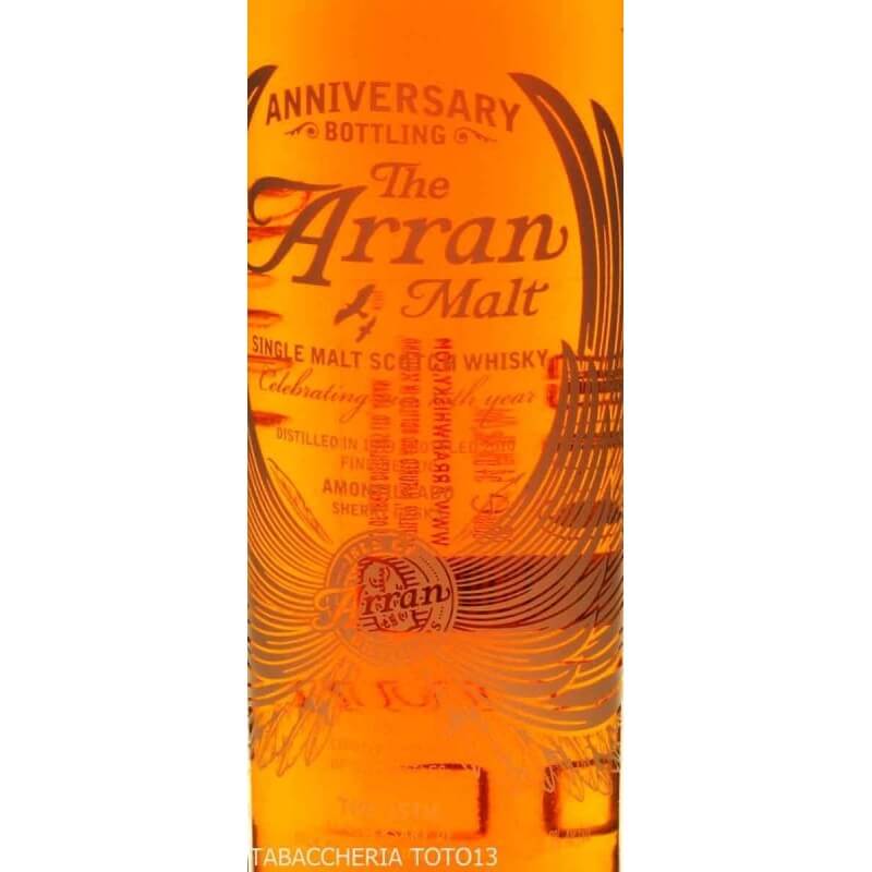 Arran Anniversary Bottling Amontillado Sherry cask Vol.54,6% Cl.70 - Arran distillery