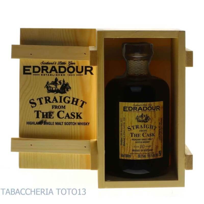 Edradour Straight from the cask Sherry 2011 Vol.59,1% Cl.50 - EDRADOUR DISTILLERY