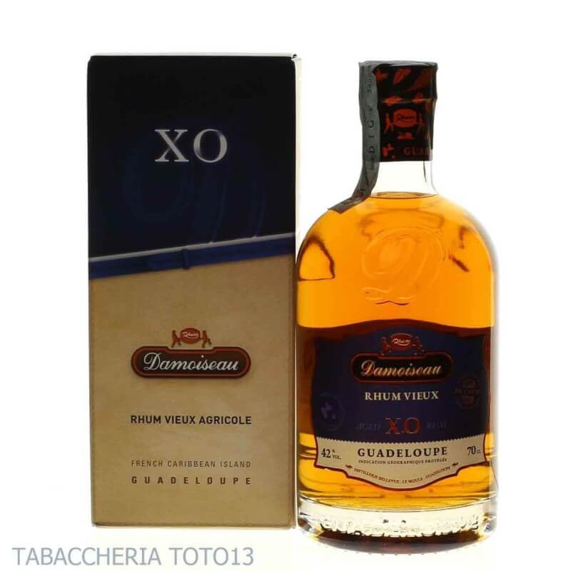 Damoiseau XO rhum vieux agricole Vol.42% Cl.70 DAMOISEAU Rhum Rhum