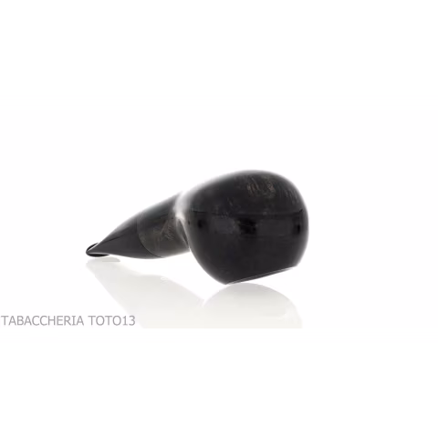 Reverse pipe Apple shape reverse calabash shiny briar - Tobacco Pipes - Natural root