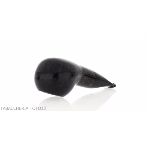 Reverse pipe Apple shape reverse calabash shiny briar - Tobacco Pipes - Natural root