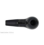 Pipe inversée forme pomme calebasse inversée bruyère brillante - Pipe Pour le Tabac - Racine naturelle
