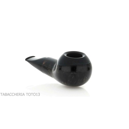 Pipe inversée forme pomme calebasse inversée bruyère brillante - Pipe Pour le Tabac - Racine naturelle
