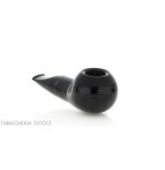 Reverse pipe Apple shape reverse calabash shiny briar - Tobacco Pipes - Natural root